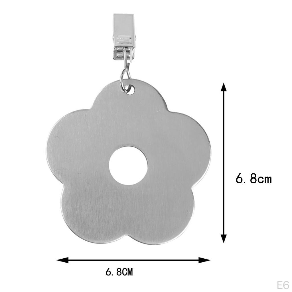 4 Clip with Pendants Drop Tablecloth Weights Picnic Covers