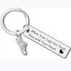 Runners Gifts Marathon Runner Keychain Inspirational Gift for Fitness Gym Running Lovers Encouragement Gift for Daughter Son