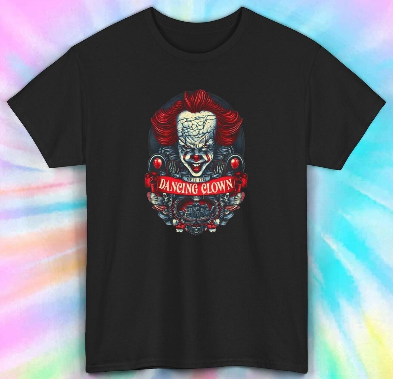 Pennywise Dancing Clown Parody Shirt | Horror Movie Fan Tee S-5XL M