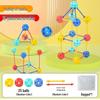3D Geometric Bead Building Blocks: Educational Toy for Kids' Creativity