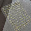 1Pcs Letter Nail Art Stickers 3D Adhesive Stickers Manicure Stickers Nail Decal Nail Decoration Nail Supplies Accessories