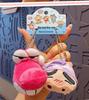 Crayon Shin-chan Magnetic Sticker & Couple Pendant Doll Keychain Set