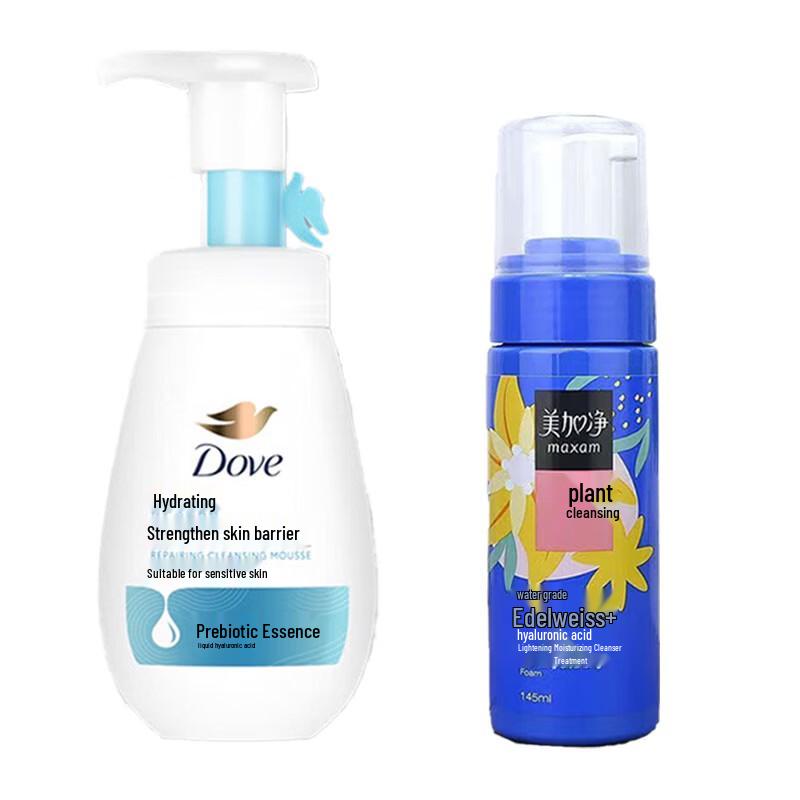 Meiji net & Dove Cleansing Foam Bundle