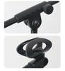 Portable Floor-Standing Microphone Tripod Stand with Adjustable Height for Outdoor Stage Performance