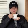 Large Size 63-Centimeter Baseball Cap. Fashionable For Both Men And Women. Letter-Stitched Baseball Cap. Korean-Style Curved Cap