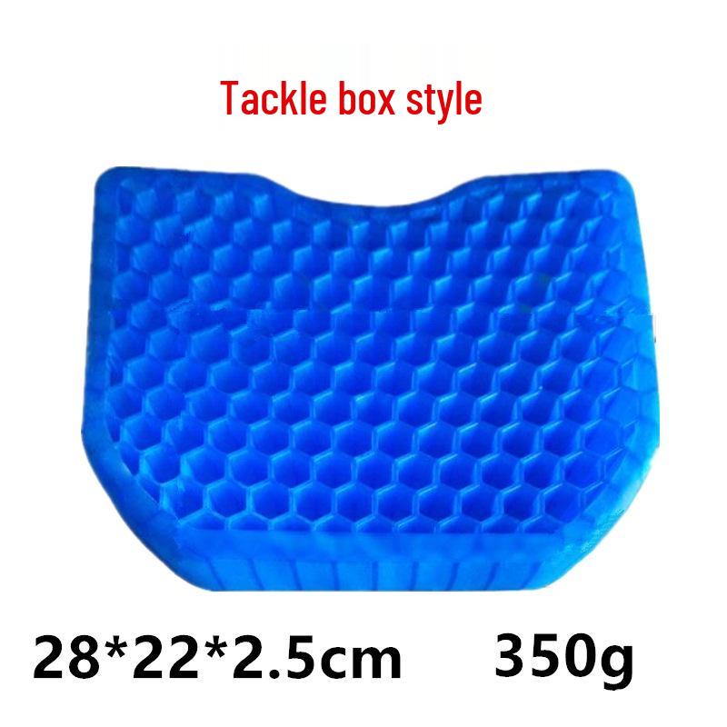 Gel Honeycomb Seat Cushion - Breathable, Double-Layer, Square Ice Pad for Car and Chairs