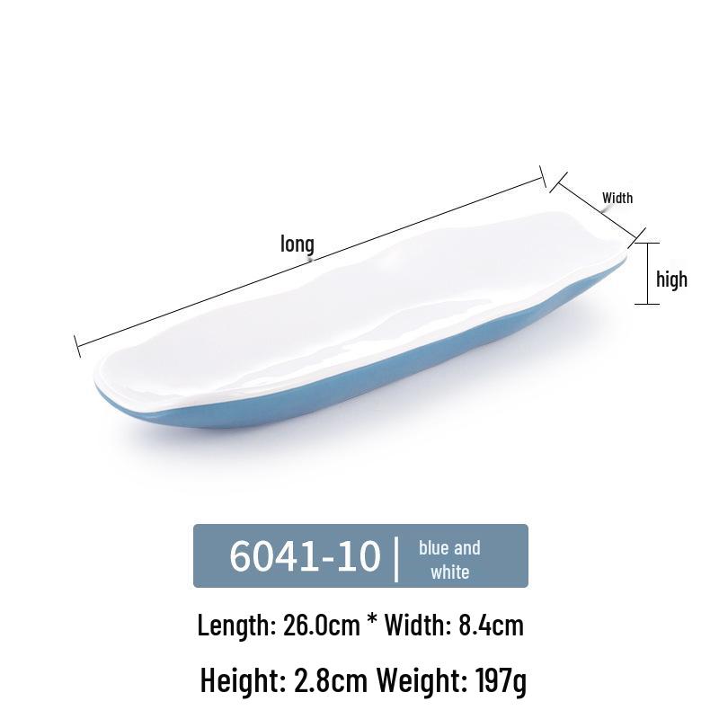 Kaibaiya Melamine Rectangular Sushi & BBQ Tray