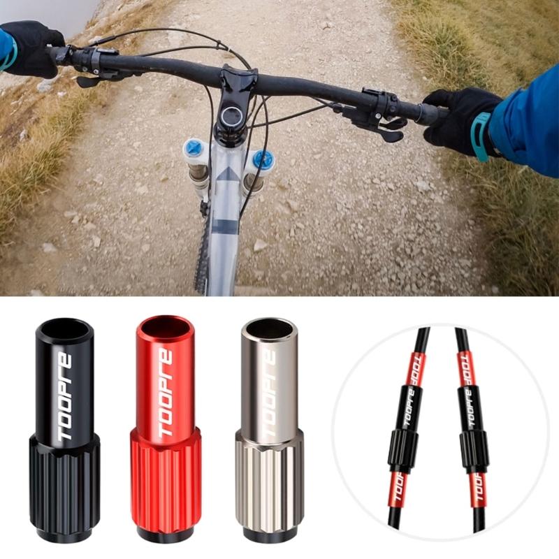 5 Stück Fahrrad Bremskabel Schaltdraht Verbinder Kabelspitze Endkappe Crimp, Fahrrad Schaltwerk Schaltdraht Hülle Leitungseinsteller Bremse Gang