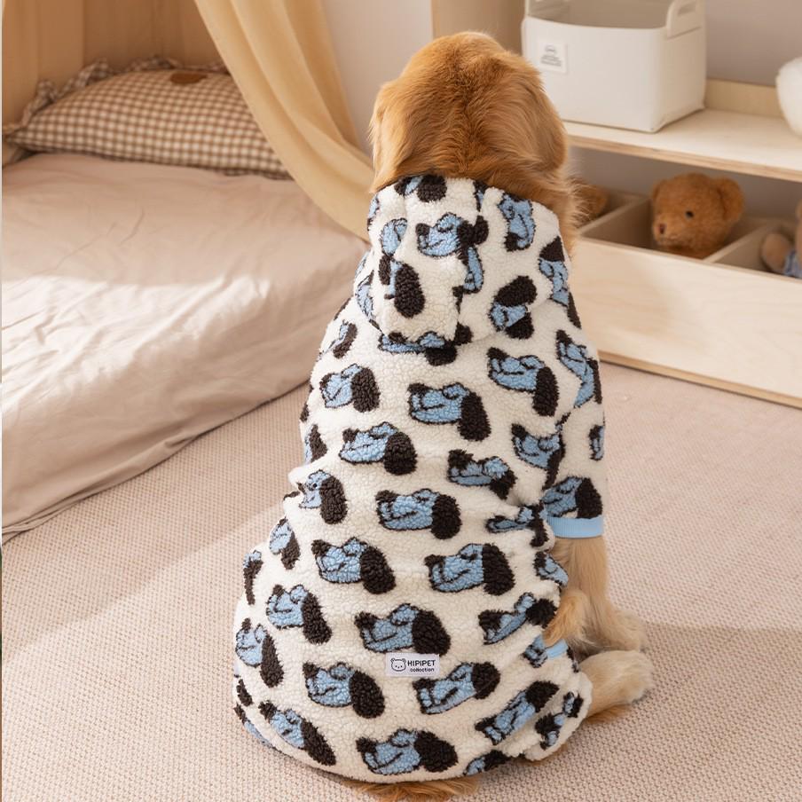 Haine Călduroase de Toamnă și Iarnă pentru Câini Mari și Mijlocii - Potrivite pentru Golden Retrievers, Border Collies, Huskies, Îmbrăcăminte pentru Animale de Companie cu Două Picioare