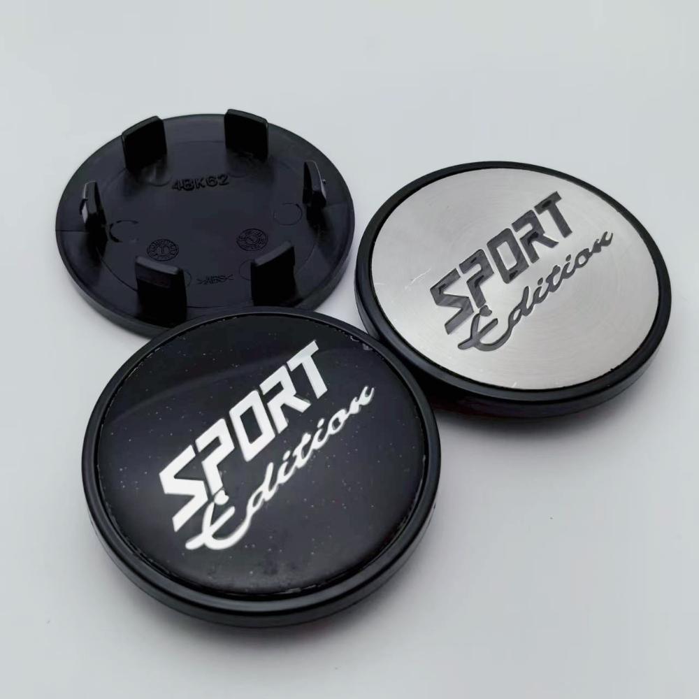 4pcs 62mm Sport Edition Logo Emblem Car Wheel Center Caps Auto Rim Centre Cover Wheel HubCaps Car Accessories for Land Rover