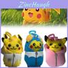 Pokemon Pikachu Saco de Dormir Chaveiro de Pelúcia Para Colecionadores Pingente