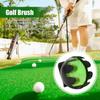 Attaches To Belt Portable Golf Ball Washer Single Handed Design Wearable Golf Brush  Training