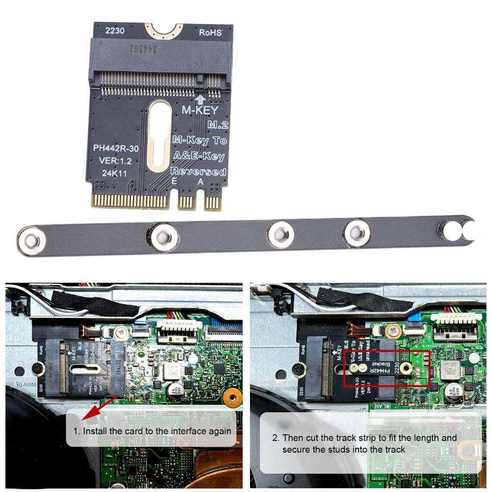 PCIe 4.0 PCIe 4.0 M Key Convert Card High Speed M.2 a And E WiFi Port Adapter  Motherboard