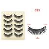 5 Pairs Of Stage Performance Eyelashes Natural Thick Artificial Cross Fairy Hair Eyelashes