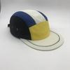 Flat Brim Contrast Color Running Sports Cap Hat Custom Logo 7 Panel Nylon Plain Cycling Snapback Sports Caps