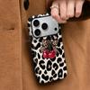 Hot-selling Trend Leopard Print Cherry Iphone17promax Mobile Phone Case Apple 14pro Film Case 16/15