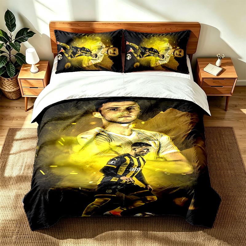 Club Atletico Penarol (23) 3pc set suitable for master bedrooms soft and comfortable an ideal gift for family and friends Includes one duvet cover and
