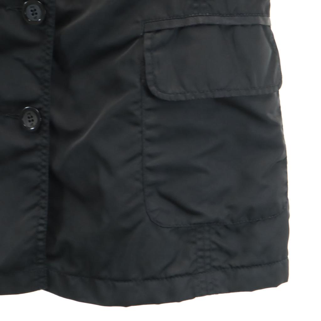 Armani Jeans Jacket USA4 Black Women Used