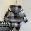 Giacca in Pile Calda Autunnale e Invernale per Bambini, Peluche, Lunghezza Media, con Cappuccio di Agnello, Cappotto Ispessito