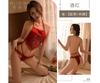 Lace Sexy Underwear Retro Belly Pocket Pajamas Female Seductive Seductive Stepmother Gun Clothes Transparent Open Pure Desire Products