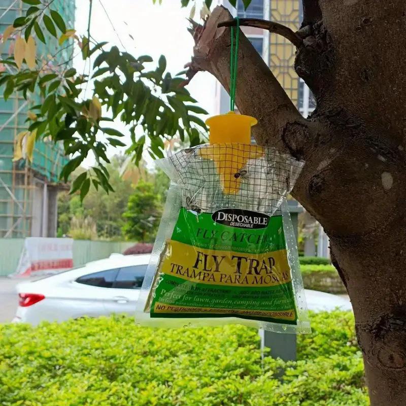 Transparent Fly Trap Bag for Catching Flies