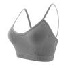 Plus Size Outerwear Integrated Camisole Sports Bra For Women Yoga Fitness