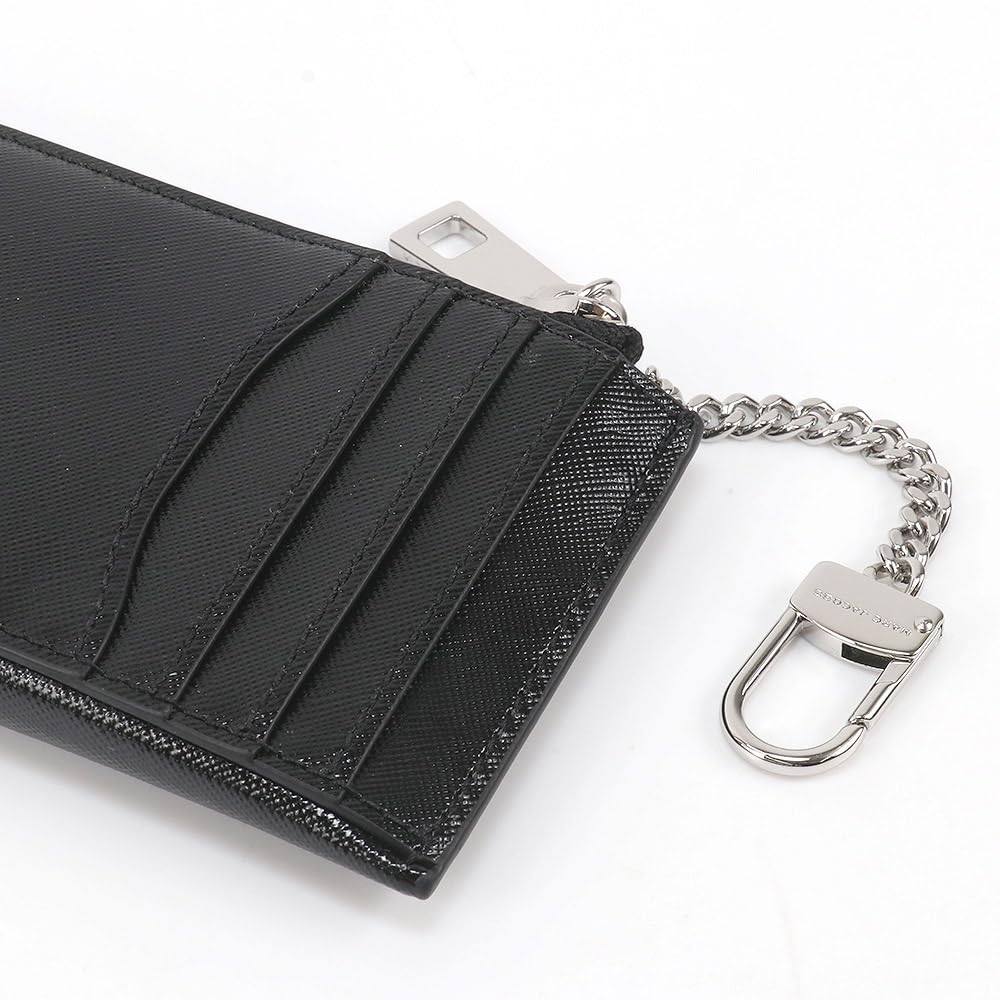 Marc Jacobs Fragment Card Case 4S4SMP004S02 Black Case, 001, Outlet, Women's, [Used]