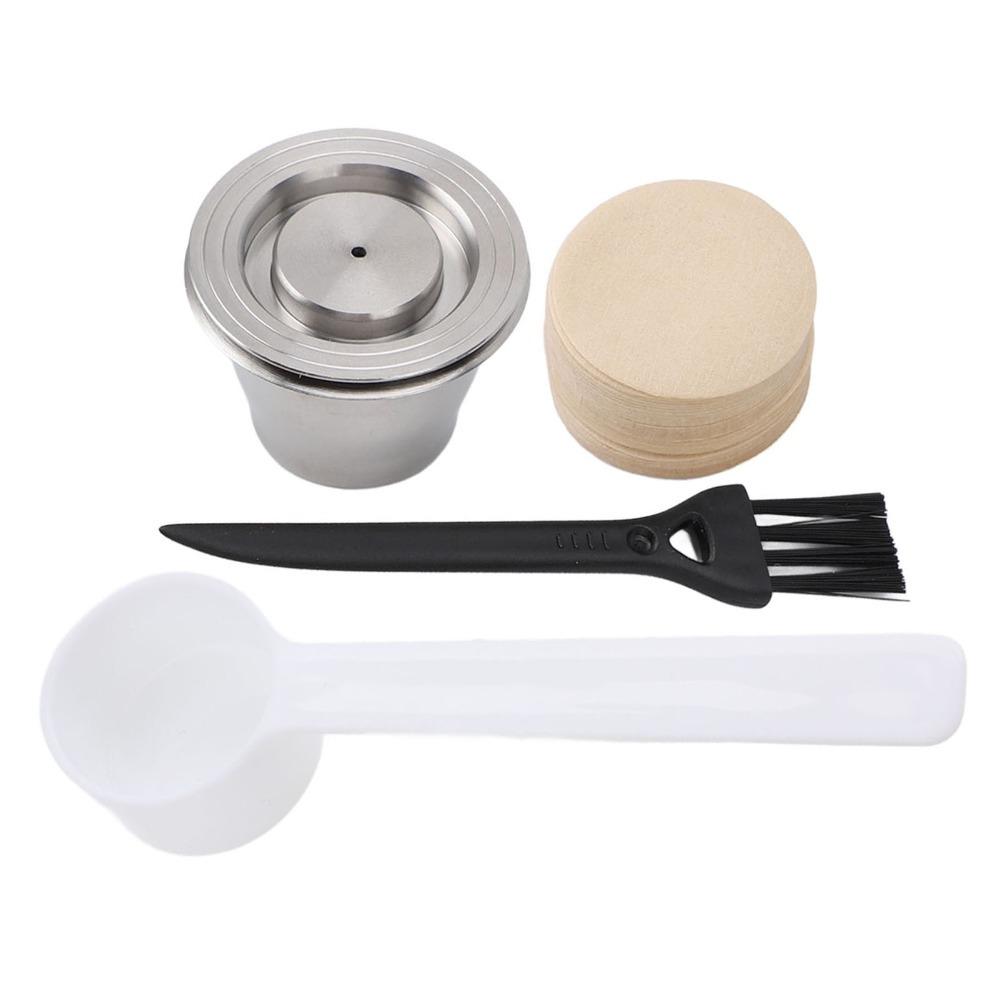 Stainless Steel Reusable Coffee Capsule Reusable Design Reusable Coffee Pod  For Coffee Maker