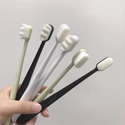 1PC 2PCS 4PCS Cepillos de dientes de cerdas súper finas y súper suaves Limpieza bucal suave