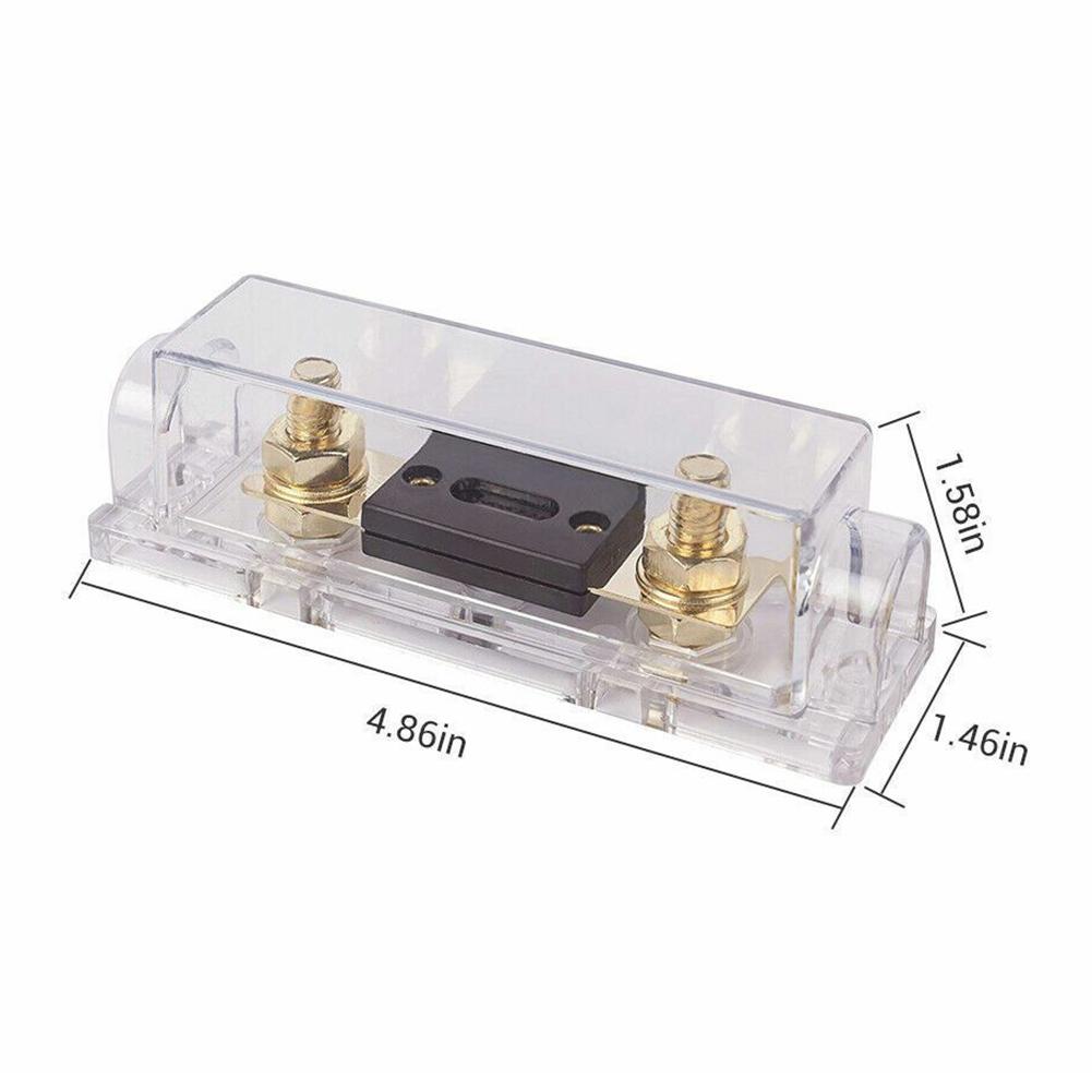 ANL Fuse Holder Bolton Fuse Fuse Block Nickel Plated الشراء بأسعار منخفضة في متجر Joom الإلكتروني