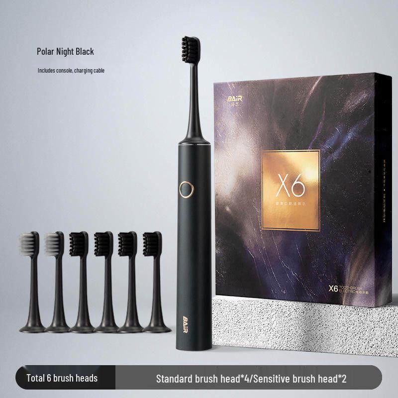 

BAIR X6 Series Sonic Electric Toothbrush CN plug (adapter included)