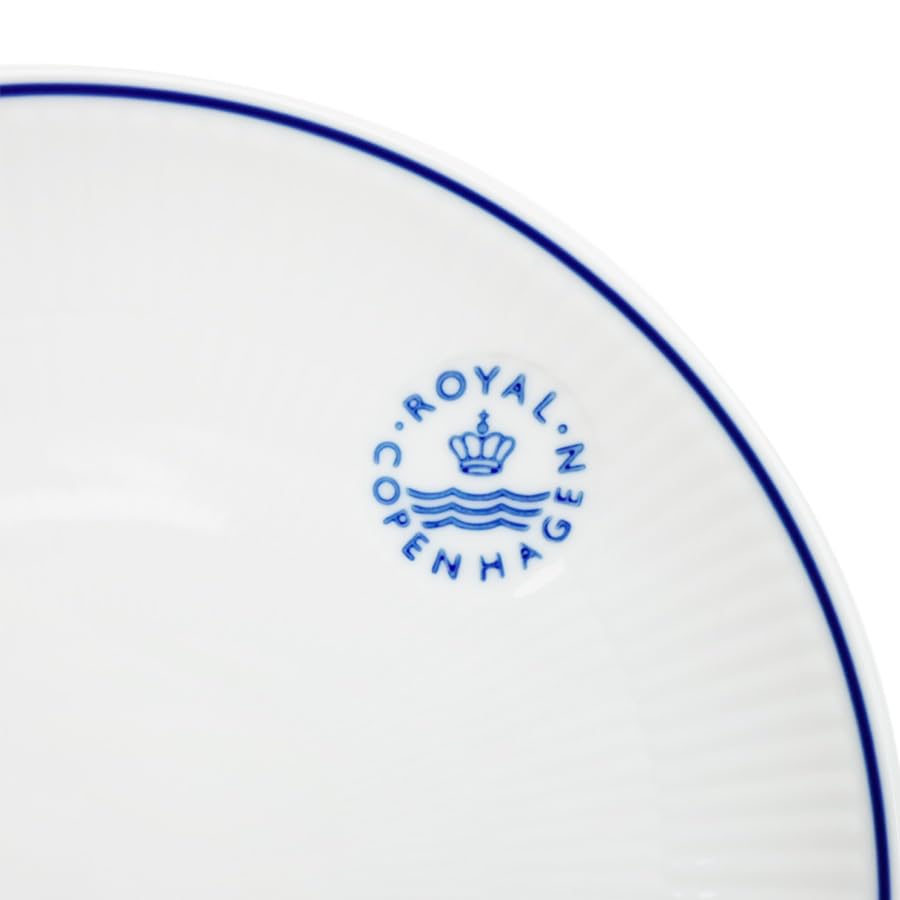 [Officially Imported] ROYAL COPENHAGEN Blue Line Coupe Plate, 19cm, Wedding Gift, Product Number 1058884