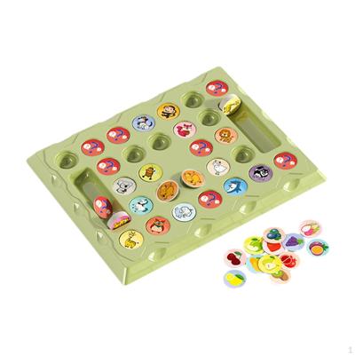 Tier Memory Schach Wendespiel, Strategisches Denken Klassischer Denksport für die Freizeit