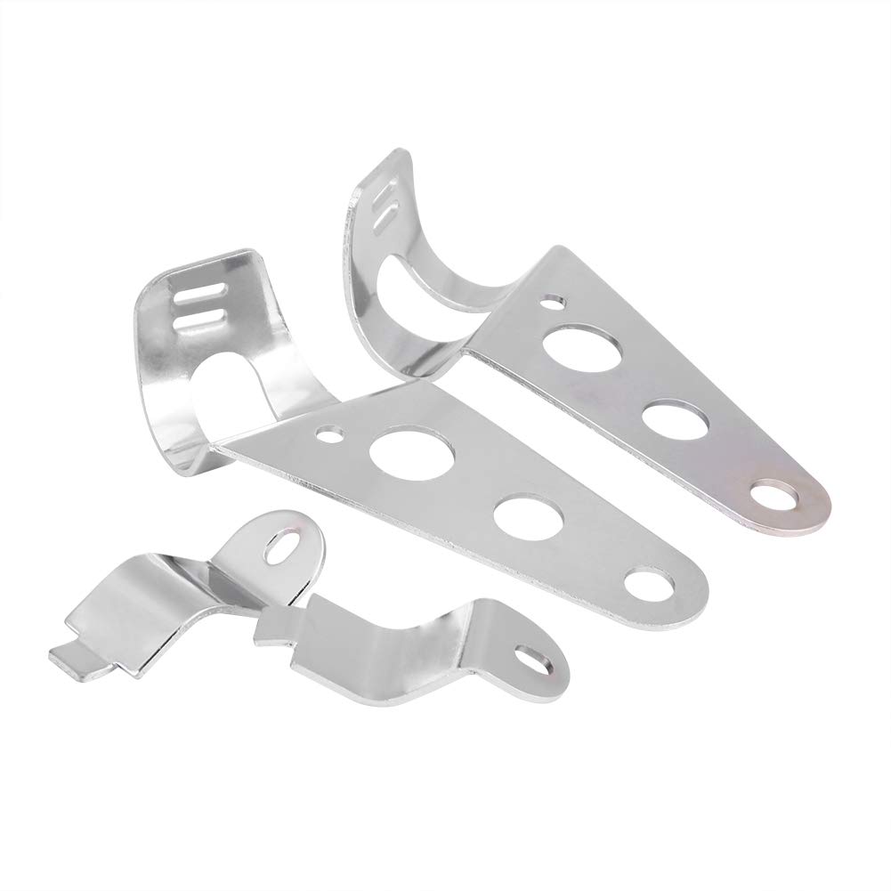 Motorcycle Headlight Mount Bracket Headlamp Clamp Holder Fork Tube For