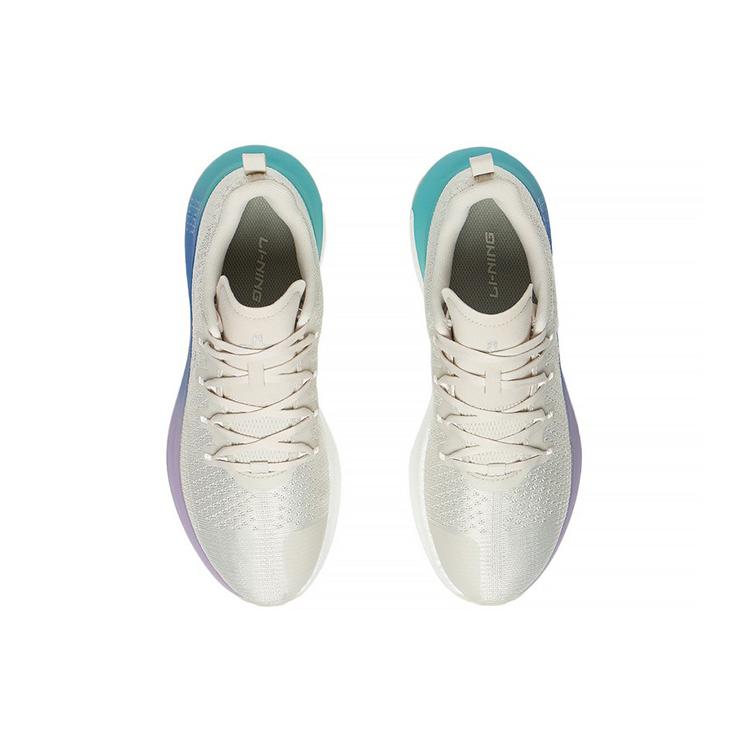 New LiNing Wujie 4 Non Slip Lightweight Low Top Training Shoes Women's Pearl White AFVS008-4
