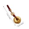 Brass Pixiu Car Key Chain Wealth Bag Ornaments Creative Peace Buckle  Gift