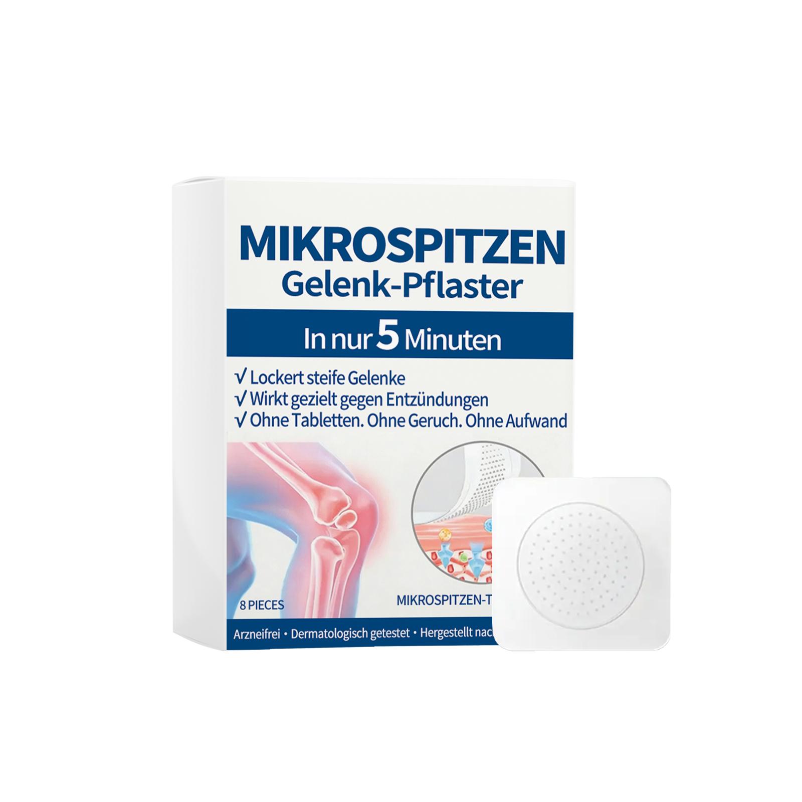 Microneedle Joint Relief Patch синий