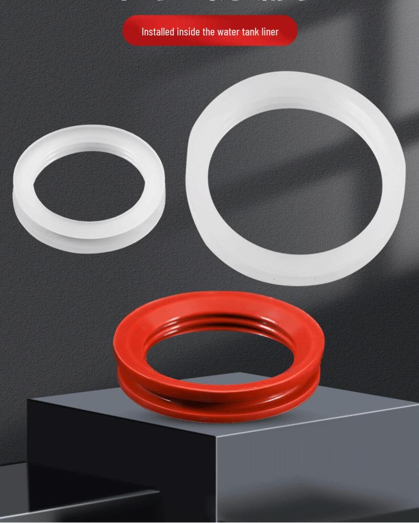 Zestaw silikonowych pierścieni uszczelniających do podgrzewacza wody słonecznej dla rur próżniowych 47 i 58 oraz zbiornika wody 70 - Akcesoria zapobiegające wyciekom