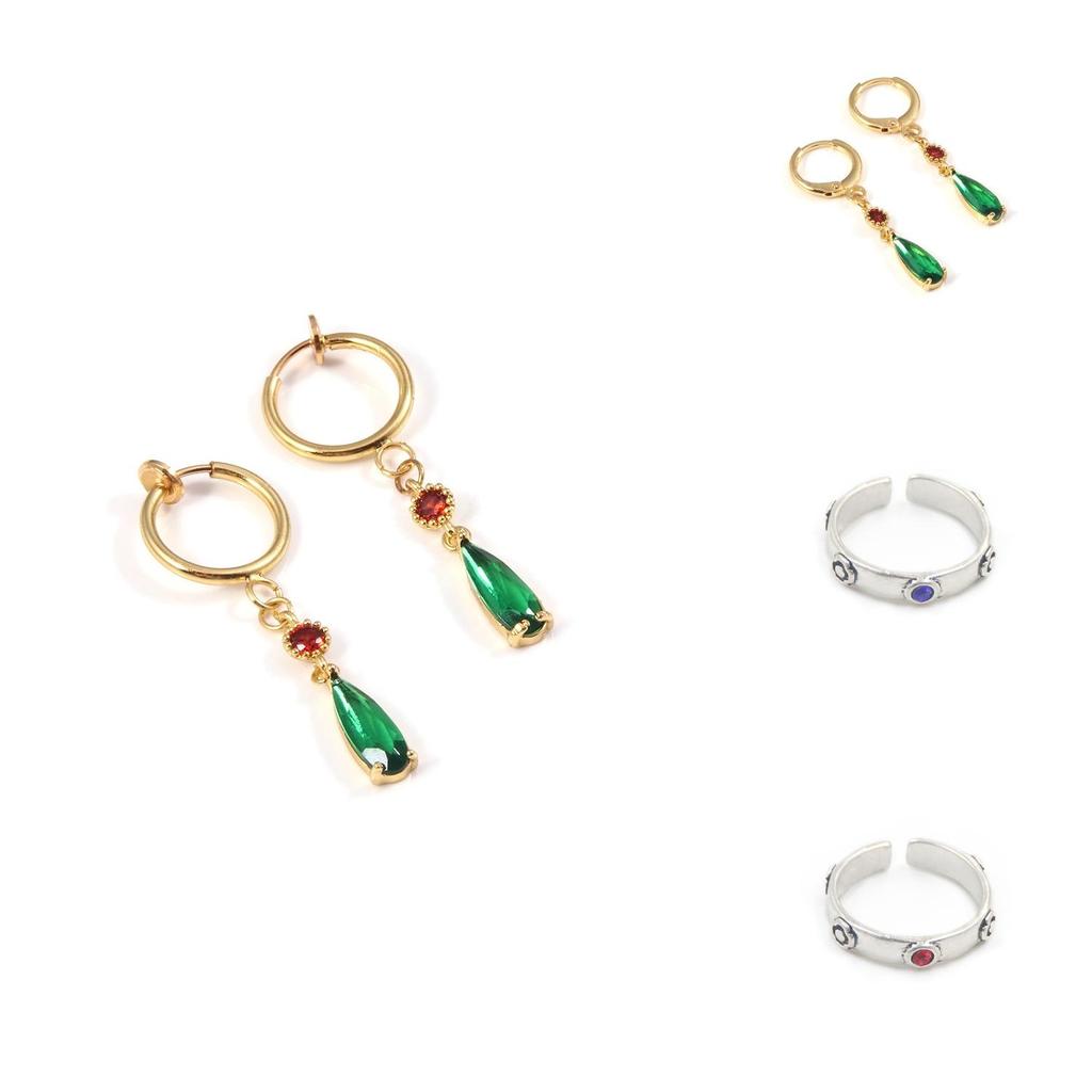 Howls Moving Castle Copper Ear Pins With Cartoon Style No Piercing Anime