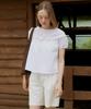 ITOV SEOUL York Shirred Blouse White