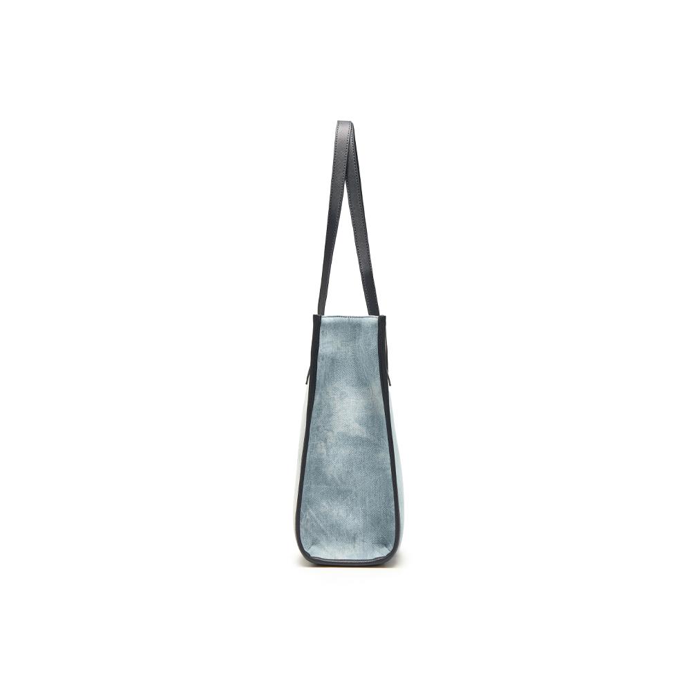 Champion Rectangle Tote Bag L Ss26 Fashion Versatile Trendy Daily Commuting Fabric Splicing Artificial Leather Shoulder Bag Regular U6AACPU83