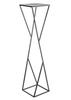Modern Loft Black Flower Stand 100 Cm