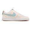Nike  Court Vision Low Pale Ivory Jade Ice Women Sneakers Cream White Hemp FQ6876-131
