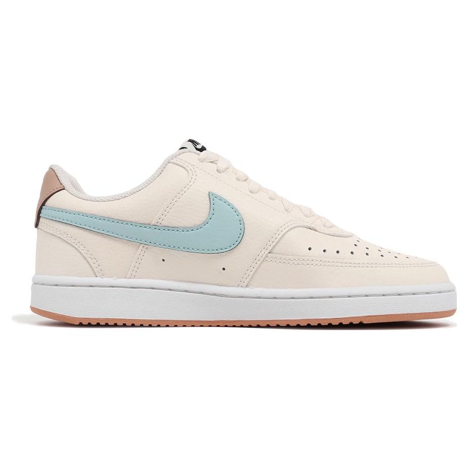 Nike  Court Vision Low Pale Ivory Jade Ice Women Sneakers Cream White Hemp FQ6876-131
