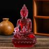 Resin Craft Medicine Buddha Statue Thai-style Pharmacist Buddhist Sculpture  Desktop
