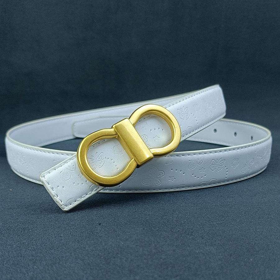 2.5cm Classic Belt Luxury Designer Famous Brand High Quality Leather Hot Women Belts For Dress