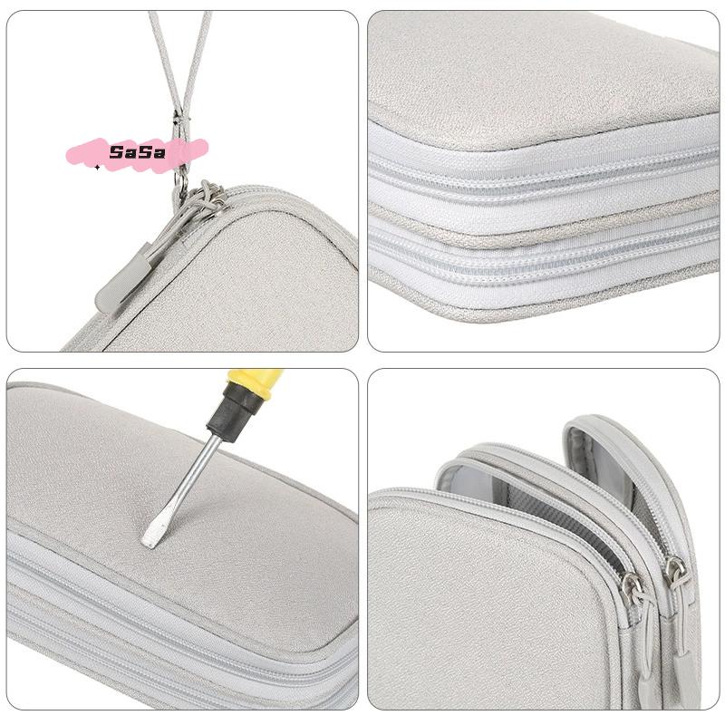 Portable Travel Digital Product Storage Bag, USB Data Cable Manager, Earphones Mobile Power Storage Bag