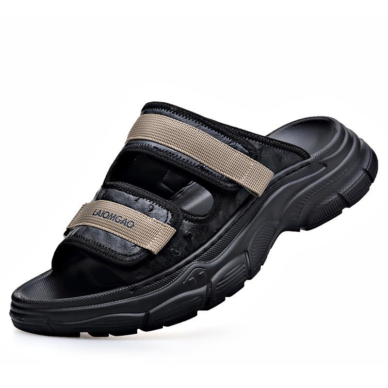 Men s Trendy Slip-On Outdoor/Indoor Lightweight Foam Sole Sandals 40