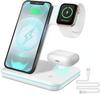 Bezdrátové nabíječky 3v1 Stojan pro Iphone 14 13 12 11 Xs Xr X 8 20w rychlonabíjecí stanice pro Apple Watch 7 6 Airpods Pro Iwatch
