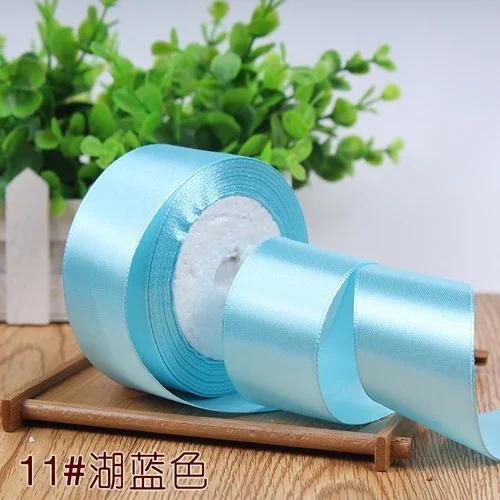 25yard 6mm 10mm 15mm 20mm 25mm 40mm 50mm Silk Satin Ribbons for Crafts Bow Handmade Gift Wrap Party Wedding Coth DIY Decorative